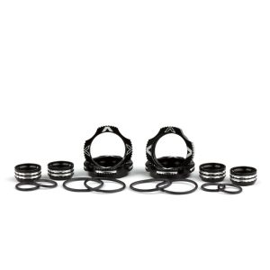 Ringer - Black Aluminium 13mm shock kit (TLR 22 5.0 or 22X-4)