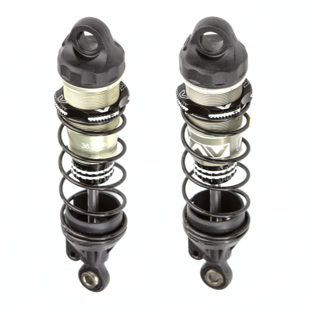 Ringer - Black Aluminium 13mm shock kit (TLR 22 5.0 or 22X-4)