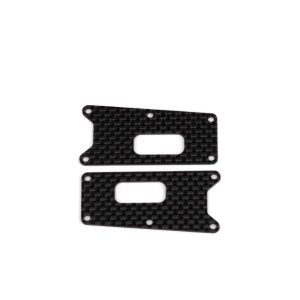 Carbon fibre front 1.5mm arm inserts (Hot Bodies D2 Evo)