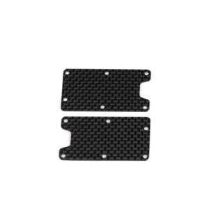 Carbon fibre rear 1.5mm arm inserts (Hot Bodies D2 Evo)