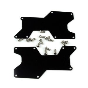 G10 rear 1.0mm arm inserts (Hot Bodies D8 Worlds Spec)