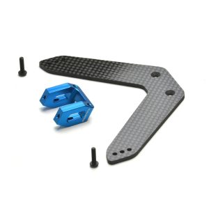 Carbon Fibre and Alloy Pro rear body mount set (AE DR10)