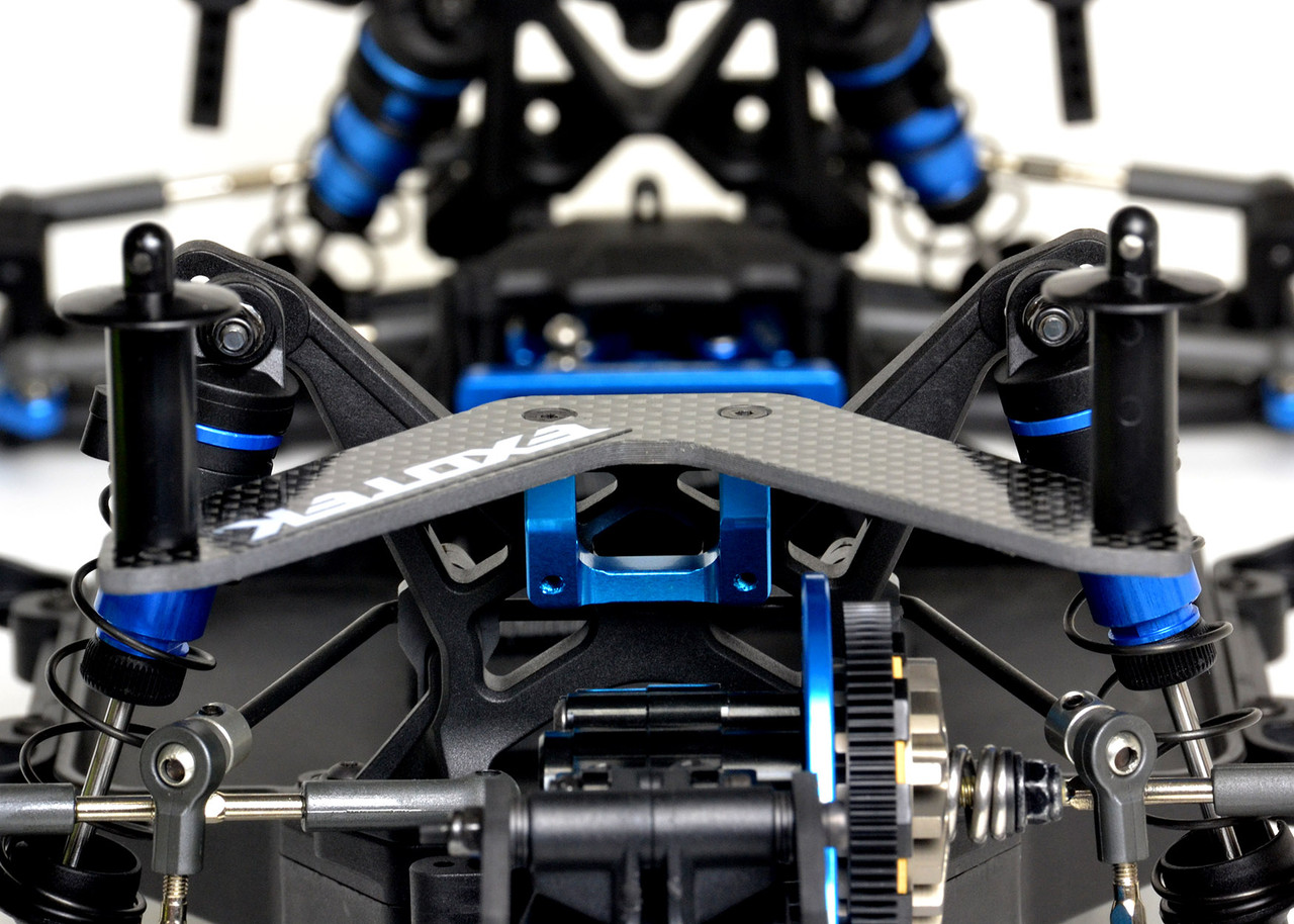 Carbon Fibre and Alloy Pro rear body mount set (AE DR10)