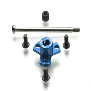 Locked alloy spur mount with titanium bolt (AE B6.3)
