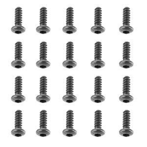 M2.6 x 8mm self tapping button head screws (20)