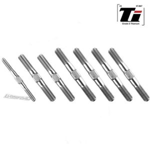 Titanium turnbuckle kit - 7 pcs (Serpent SRX8 Pro GP)