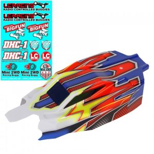 Pre-painted lexan bodyshell - blue (BHC-1)
