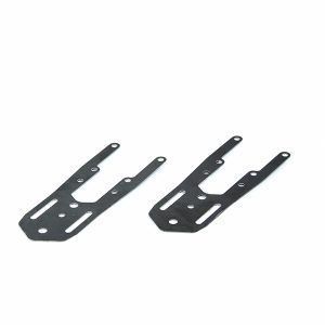 Carbon 0.5mm front chassis spacer - pr (Tamiya F104 and others)