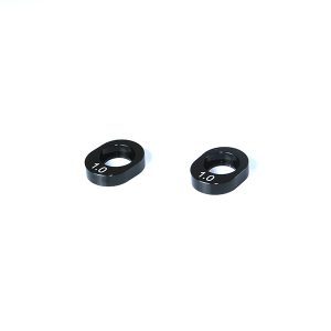 Aluminium bearing inserts - 1.0mm offset - pr (Tamiya F1)