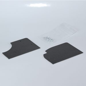F1 Carbon rear wing side plates - F60 (Tamiya F1 and others)