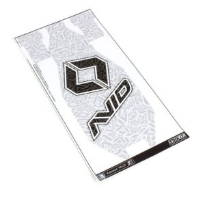 Avid logo chassis protector - white (Yokomo YZ4-SF)