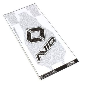Avid logo chassis protector - white (Yokomo YZ-2)
