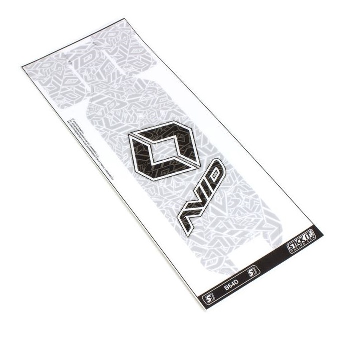 Avid logo chassis protector - white (Associated B64)