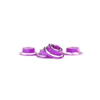 Avid RINGER M4 serrated wheel nuts - purple (4 pcs)