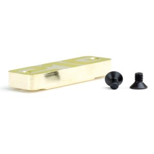 Brass ballast weight for alloy chassis - 21g (Hot Bodies D413) (d)