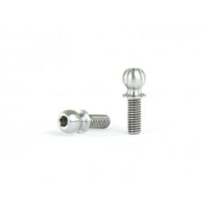 Titanium 4.8mm x 8mm ball studs - 2 pcs (generic)