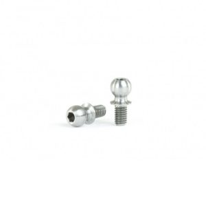 Titanium 4.9mm x 4mm ball studs - 2 pcs (Xray and others)