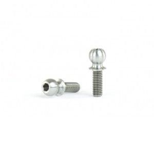 Titanium 4.9mm x 8mm ball studs - 2 pcs (Xray and others)