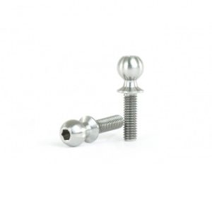 Titanium 5.5mm x 10mm ball studs - 2 pcs (Associated and others)