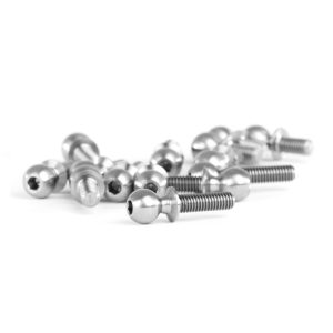 Titanium ball stud kit - 10 pieces (Associated B6 or B6D)