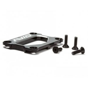 Black aluminium centre cover cap (Associated B44.2 or X6-S) (D)