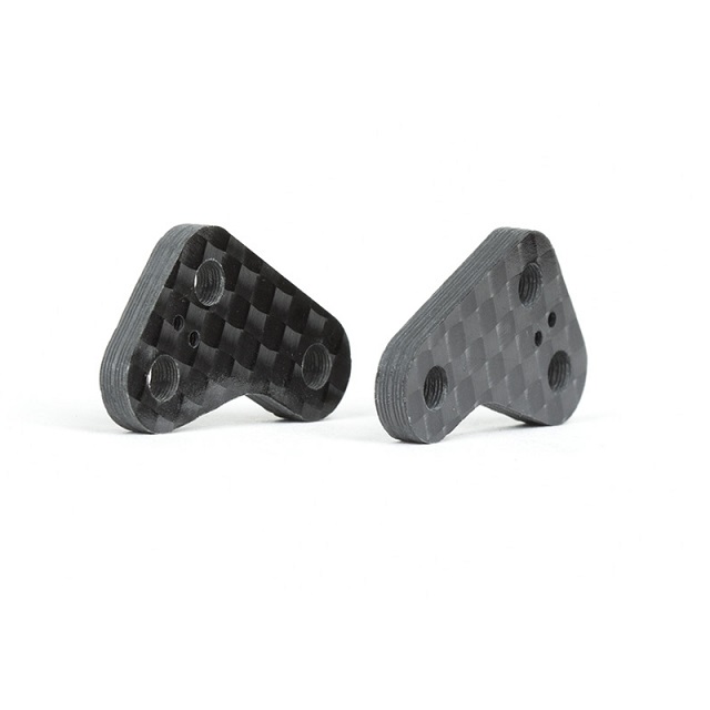Carbon fibre steering block arms - +1 (Associated B64 or B64) (d)
