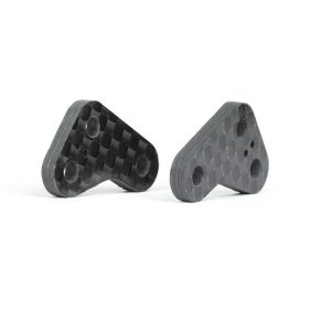 Carbon fibre steering block arms (Associated B64 or B64D) (d)