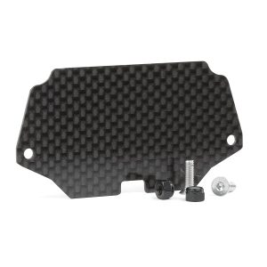 Carbon fibre electronics tray and hardware (TLR 22 4.0) (d)