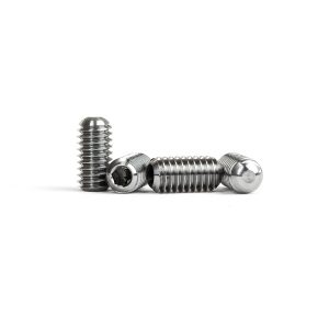 Titanium M4 domed droop screws - 4 pcs (1/10th Touring Cars)