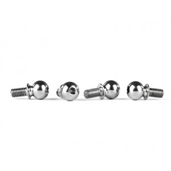 Titanium 6mm pivot balls - 4 pcs (Xray X4)