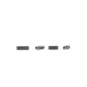 Titanium shock set screws - 4 pcs (Xray X4)