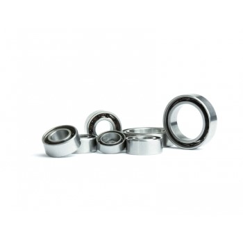 Aura ceramic gearbox bearing kit (TLR 22 3.0, 4.0, AE B5M 3 gear, Kyosho RB6 RM, Serpent SRX2 RM or Yokomo BMax2 RM)