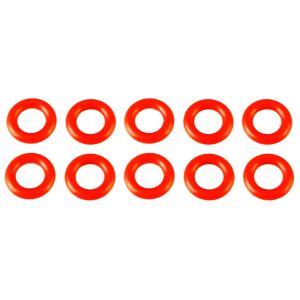Red 5 x 2mm diff seal O-rings - 10 pcs (LC10B5)