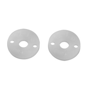 POM 1.6mm 2 hole shock pistons - pr (LC10B5)