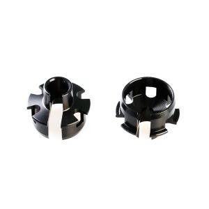 Aluminium lower shock spring retaining cups - pr (LC10B5)