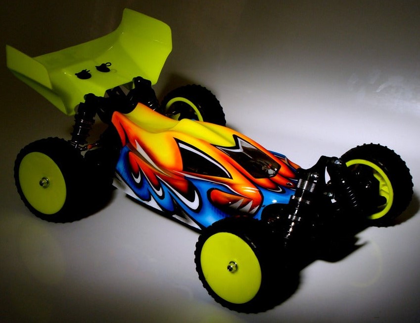 Piranha - 1/14th lexan mini buggy bodyshell (LC Racing EMB-1, Losi Mini 8 or AE Reflex 14B)