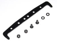 Carbon fibre mini LIPO battery holder - FX10 (HPI Formula 10)