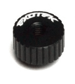 Alloy M3 threaded thumb screws - Black