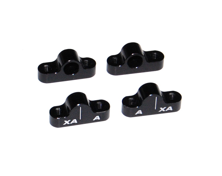 Alloy hinge pin blocks - split (TRF or Exotek A/XA)