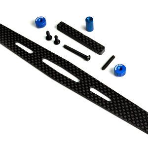 Carbon Fibre LIPO battery strap (Traxxas Slash or Slash 4x4)
