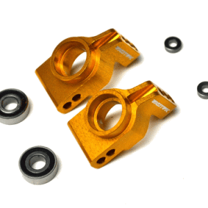 PRO 7075 alloy vertical ball stud rear hub carriers - with oversized outer bearings - pr (Durango DESC410)