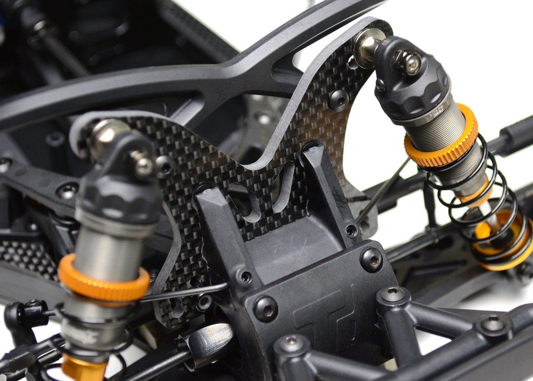 Carbon fibre 4mm front shock tower (Durango DESC410)