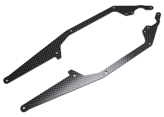 Carbon fibre side chassis rails (Durango DESC410)