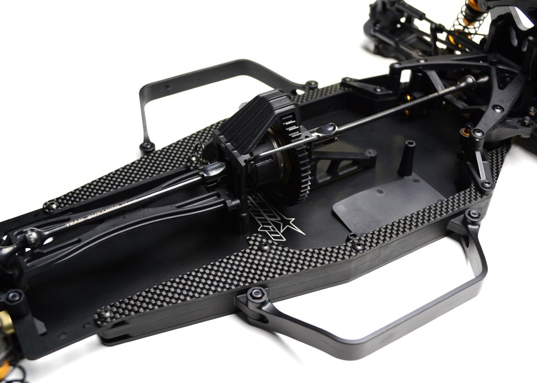 Carbon fibre side chassis rails (Durango DESC410)
