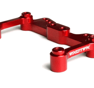 Red alloy rear camber plate - rear motor (Kyosho Ultima RB6)