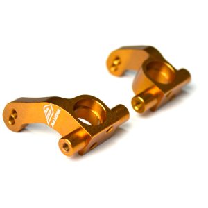 Black alloy front steering hubs (Durango DESC210)