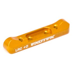 Gold alloy LRC RR rear suspension hanger - 0 degree (Durango DEX210)