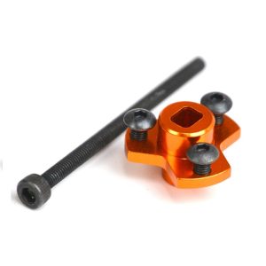 Alloy direct drive spur gear hub (Serpent Spyder SRX2)