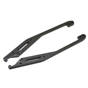 Replacement Carbon Fibre chassis side rails - EXO22 (TLR 22 2.0)