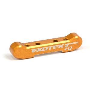 Gold aluminium standard rear suspension hanger - Type B - Mid Motor (Durango DEX210v3, DESC210v2 or DEST210)